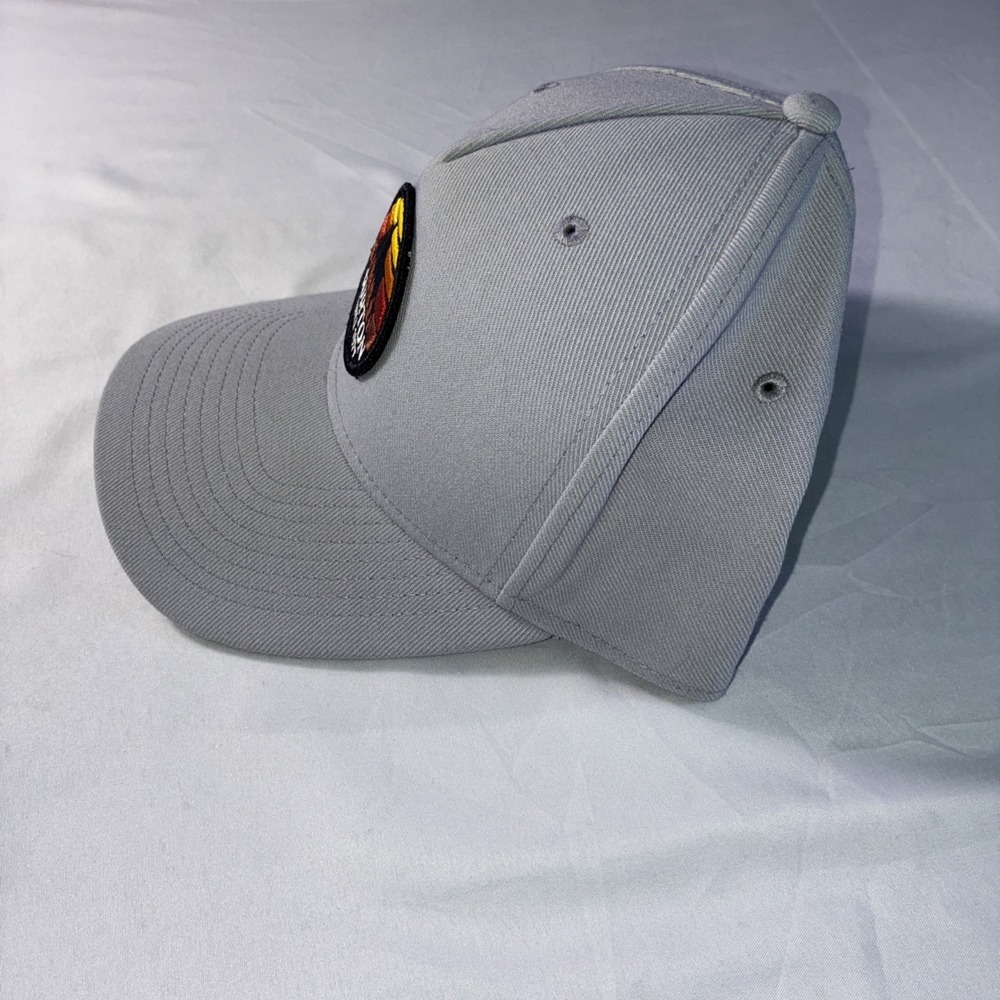 Burton Mountain Patch SnapBack Hat Snowboard And Skate Gray - Picture 3 of 8